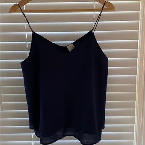 Paper Crane navy tank